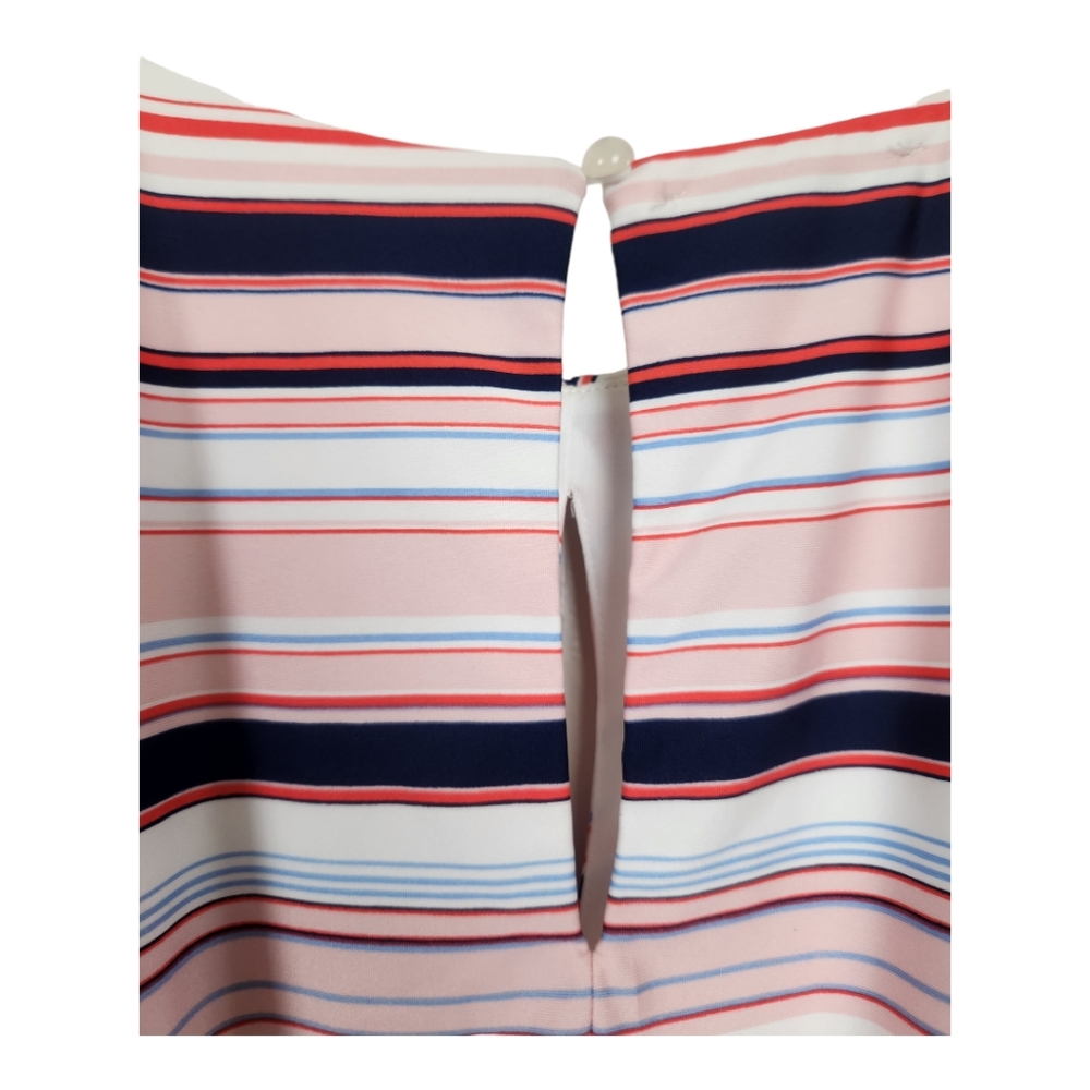 Bailey Blue Sleeveless Striped Maxi Dress - Picture 7 of 8